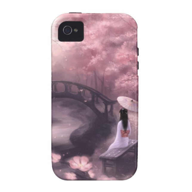 Japanese Cherry Blossom Case-Mate iPhone Case (Back)