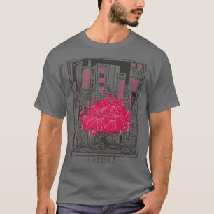 Japanese Cherry Blossom City Sakura Flower Tokyo S T-Shirt