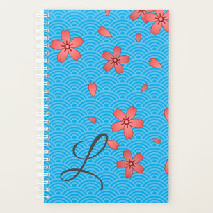 Japanese Cherry Blossom Floral Planner