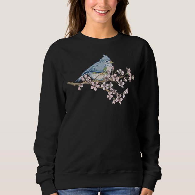 Japanese Cherry Blossom Sakura 2 Sweatshirt (Front)