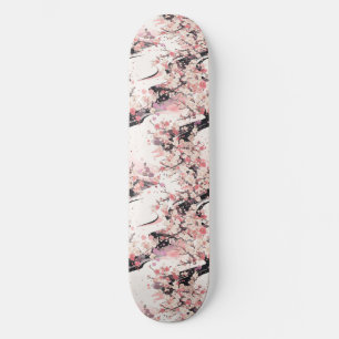 Japanese Cherry Blossom Skateboard