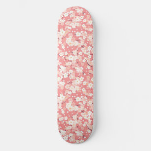 Japanese Cherry Blossom Skateboard