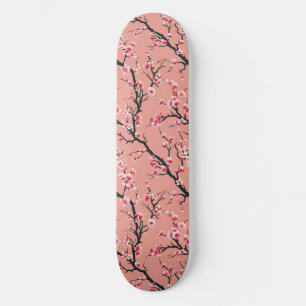 Japanese Cherry Blossom Skateboard