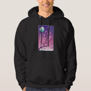Japanese Cherry Blossom Vaporwave Sakura Aesthetic Hoodie
