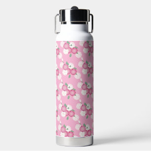 Japanese Cherry Blossoms Water Bottle