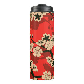 Japanese Cherry Branch: Stylish Thermal Tumbler