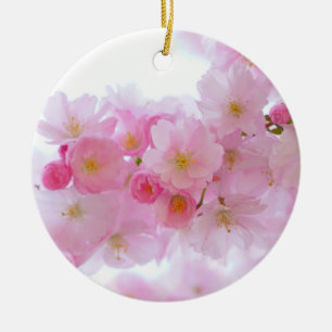 Japanese Cherry Tree Blossom Ceramic Tree Decoration