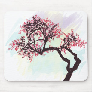 Japanese Cherry Tree Blossom Mousepad