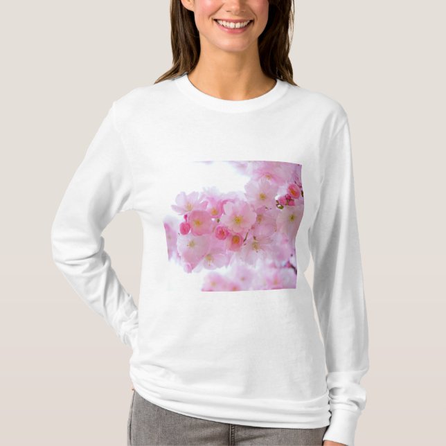 Japanese Cherry Tree Blossom T-Shirt (Front)