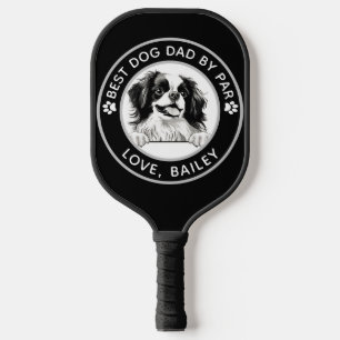 Japanese Chin Dog Personalised  Pickleball Paddle