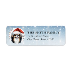 Japanese Chin Dog Return Address Labels