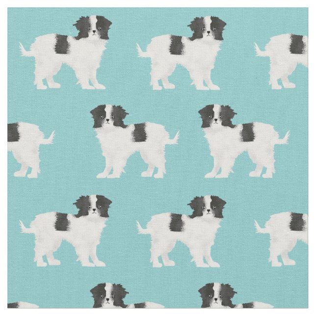japanese chin fabric, light blue fabric (Close Up)