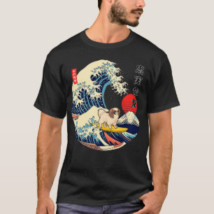 Japanese Chin Japanese Kanagawa Wave Surf Loyal Do T-Shirt
