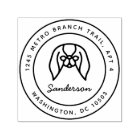 Japanese Chin/Pekingese Return Address Stamp