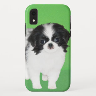 Japanese Chin Puppy Painting - Original Dog Art Case-Mate iPhone Case
