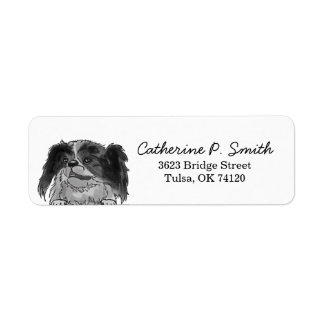 Japanese Chin Return Address