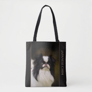 Japanese Chin Tote Bag