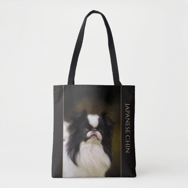 Japanese Chin Tote Bag (Front)