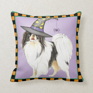 Japanese Chin Witch Cushion