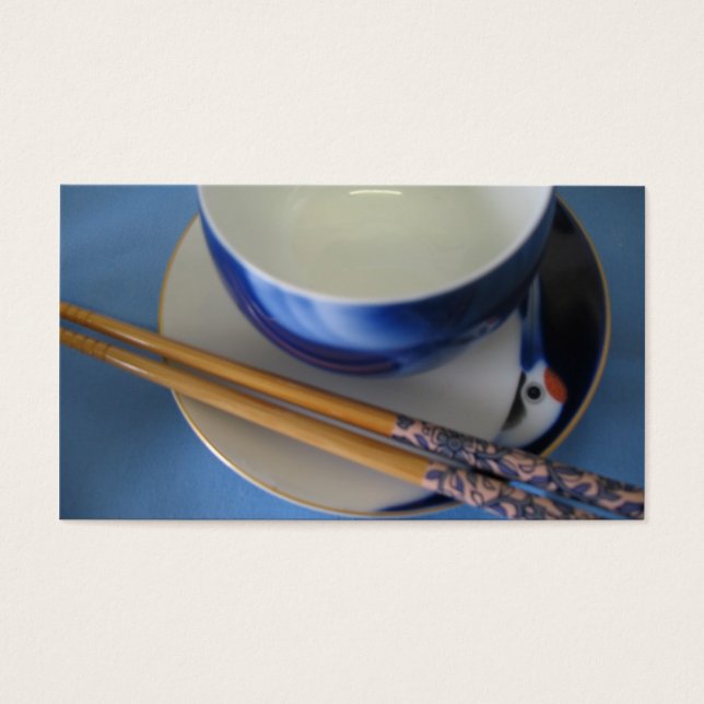 Japanese chopsticks and bowl (Front)
