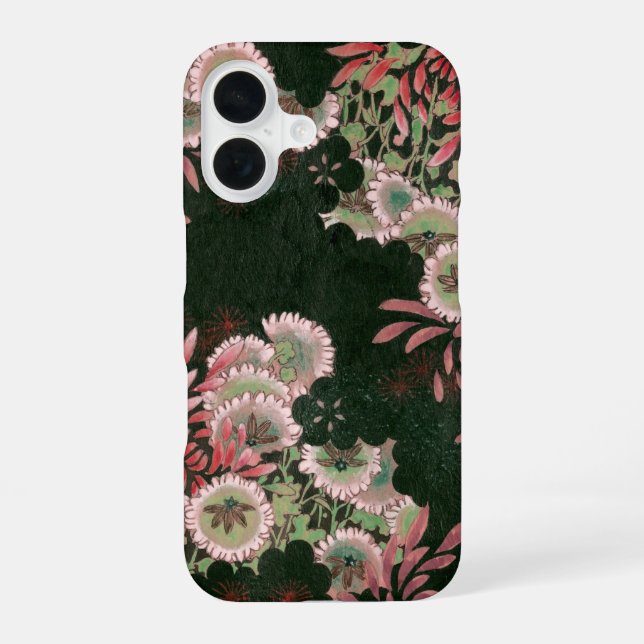 Japanese Chrysanthemum Phone Case | Sakura Pink Ar (Back)