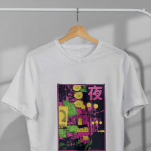 Japanese City Photographic T-Shirt