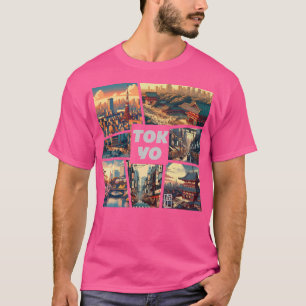 Japanese City - Tokyo - Travel -1 T-Shirt