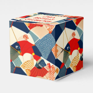 Japanese colourful design gift box | Personalise