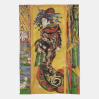 Japanese Courtesan Oiran by Vincent van Gogh