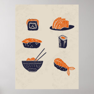 Japanese Cousine Poster