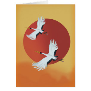 Japanese Crane birds