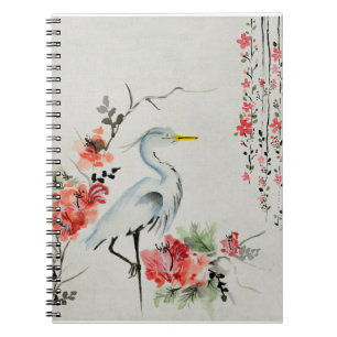 Japanese Crane Notebook