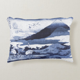 Japanese Crane Pillow