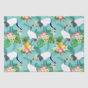 Japanese Cranes Tissue Paper