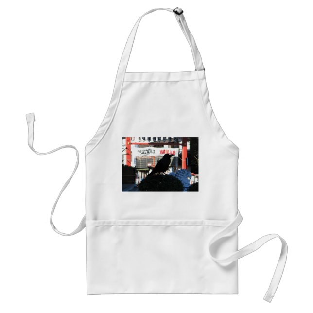 Japanese Crow Standard Apron (Front)