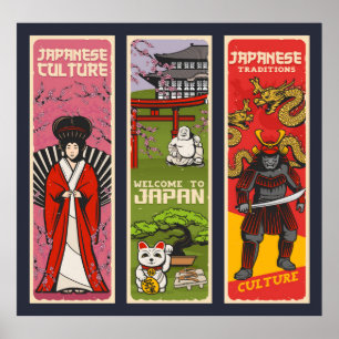Japanese culture poster