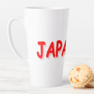 "JAPANESE " Cute Design. Buy Now Latte Mug