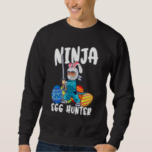 Japanese Cute Ninja Eggs Hunter Happy Easter Day K Sweatshirt