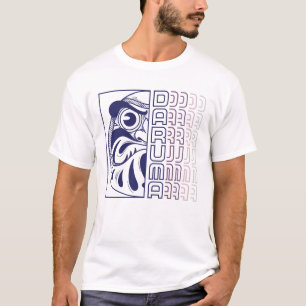 Japanese Daruma Doll Illustration T-Shirt