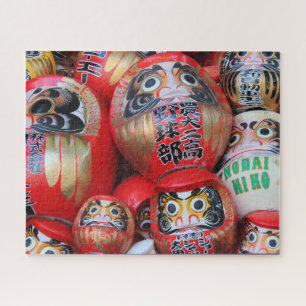 Japanese Daruma Fortune Doll Jigsaw Puzzle