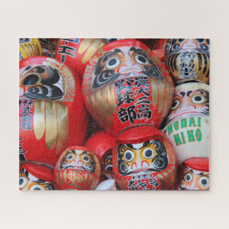 Japanese Daruma Fortune Doll Jigsaw Puzzle