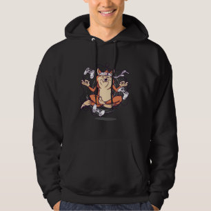 Japanese Dog Shiba Inu Gaming Hoodie