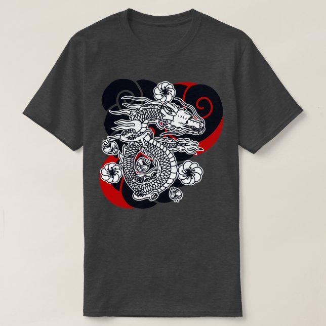 Japanese Dragon17 T-Shirt (Design Front)