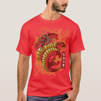 Japanese Dragon Anime Japan dragons of tokyo Tatto T-Shirt