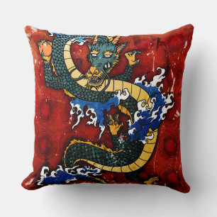 Japanese Dragon Cushion