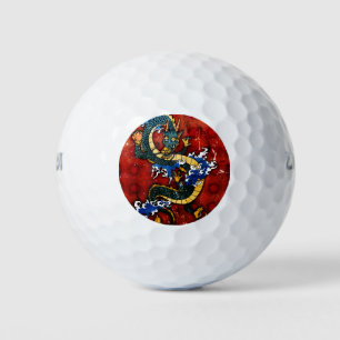 Japanese Dragon - Good Fortune Golf Balls