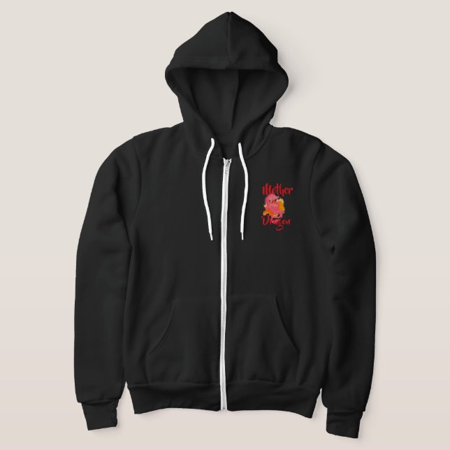 Japanese dragon hoodie (Laydown)