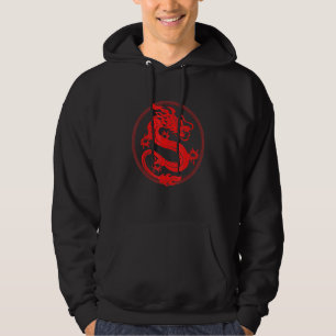 Japanese Dragon - Japanese Kanji Calligraphy Fierc Hoodie