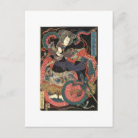 Japanese Dragon Painting circa 1860