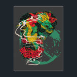 Japanese Dragon Peony Traditional Tattoo Art Postcard<br><div class="desc">A bold traditional Japanese illustration featuring a powerful dragon swirling through mist and clouds above vibrant red peony blossoms. The dragon’s striking green and yellow scales, fierce expression, and flowing movement create a dramatic sense of energy and mythology. Inspired by classic Japanese tattoo and woodblock art, the design combines strong...</div>